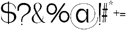 Bentona Athiroen Serif Medium otf (500) Font OTHER CHARS