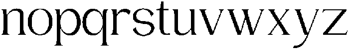 Bentona Athiroen Serif Medium otf (500) Font LOWERCASE