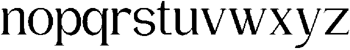 Bentona Athiroen Serif Semi Bold otf (600) Font LOWERCASE