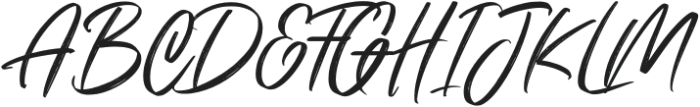 Bentron Alternate Regular otf (400) Font UPPERCASE