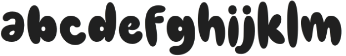 Beonty-Regular otf (400) Font LOWERCASE