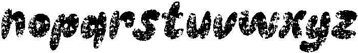 Beonty Stamp Italic otf (400) Font LOWERCASE
