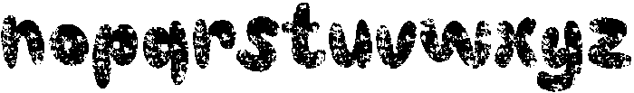 Beonty Stamp Regular otf (400) Font LOWERCASE