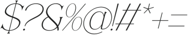 Bequta Italic otf (400) Font OTHER CHARS