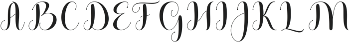 Berdina Regular ttf (400) Font UPPERCASE