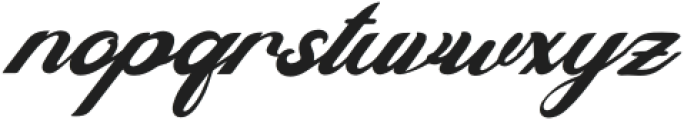 Berdy Danilla Italic otf (400) Font LOWERCASE