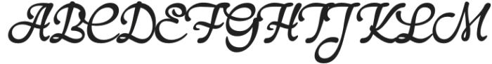 Berenice Regular otf (400) Font UPPERCASE