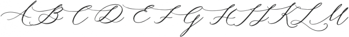 Bergamotte otf (400) Font UPPERCASE