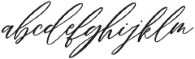 Bergamotte otf (400) Font LOWERCASE