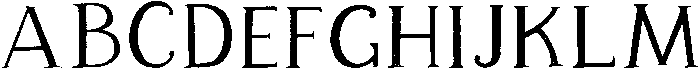 Bergenia Regular otf (400) Font UPPERCASE