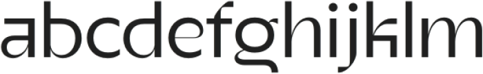 Berghan Regular otf (400) Font LOWERCASE