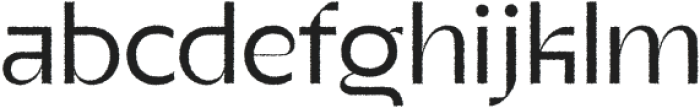 Berghan Rough Regular otf (400) Font LOWERCASE