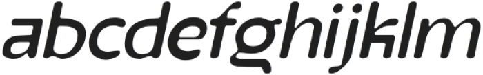 BerghanBlur-Italic otf (400) Font LOWERCASE