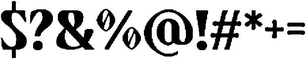 Bergia Regular otf (400) Font OTHER CHARS