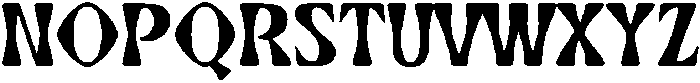 Bergia Regular otf (400) Font LOWERCASE