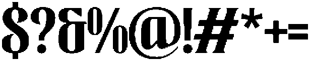 Berguna Regular otf (400) Font OTHER CHARS