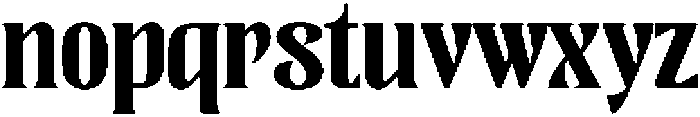 Berguna Regular otf (400) Font LOWERCASE