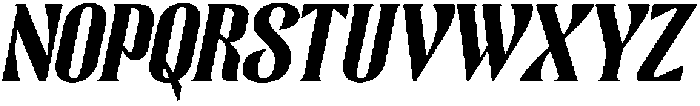 Berguna Slanted otf (400) Font UPPERCASE