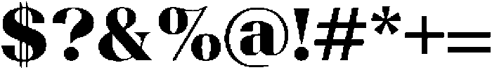 Berina Regular otf (400) Font OTHER CHARS