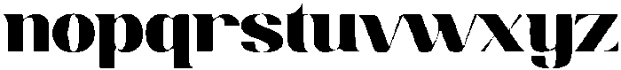Berina Regular otf (400) Font LOWERCASE