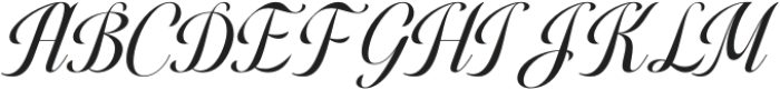 Berishye otf (400) Font UPPERCASE