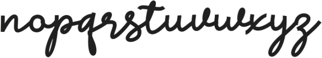 Beritta bold Regular otf (700) Font LOWERCASE