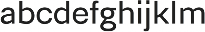 Berka Regular otf (400) Font LOWERCASE