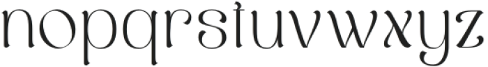 Berkara Thin otf (100) Font LOWERCASE