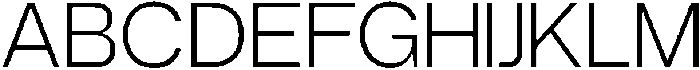 Berkoh Light otf (300) Font UPPERCASE