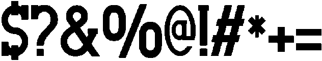 Berlian otf (400) Font OTHER CHARS