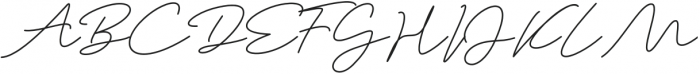 Berlin Signature Regular otf (400) Font UPPERCASE