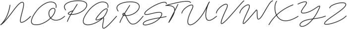 Berlin Signature Regular otf (400) Font UPPERCASE
