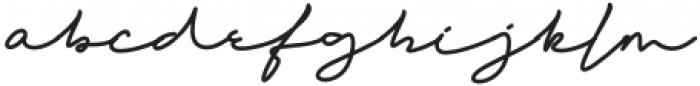 Berlin Signature Regular otf (400) Font LOWERCASE