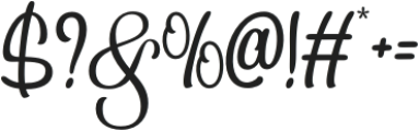 Berlitha Regular otf (400) Font OTHER CHARS