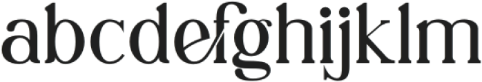 Berlleigh Regular otf (400) Font LOWERCASE