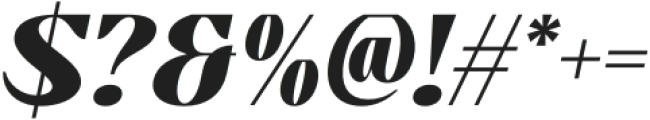 Berlona Italic otf (400) Font OTHER CHARS