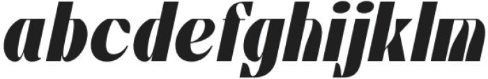 Berlona Italic otf (400) Font LOWERCASE