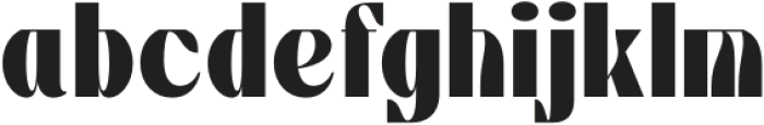 Berlona Regular otf (400) Font LOWERCASE