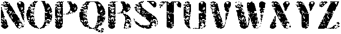 BerlonaRoundedStamp-Regular otf (400) Font UPPERCASE