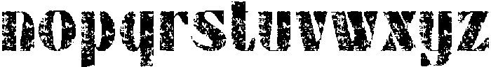BerlonaStamp-Regular otf (400) Font LOWERCASE