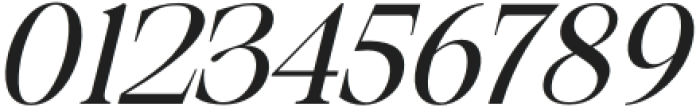 Bermula Italic otf (400) Font OTHER CHARS