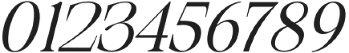 Bermula Light Italic otf (300) Font OTHER CHARS