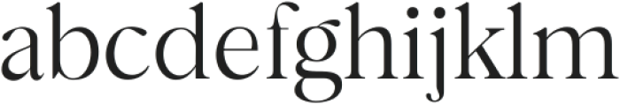 Bermula Light ttf (300) Font LOWERCASE