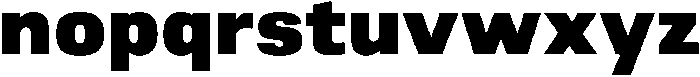 Berna Black otf (900) Font LOWERCASE