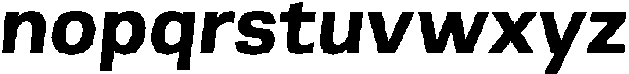 Berna Bold Italic otf (700) Font LOWERCASE