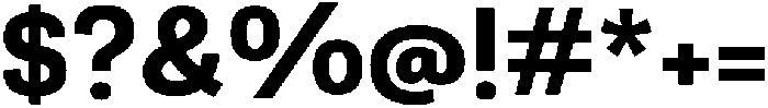 Berna Bold otf (700) Font OTHER CHARS