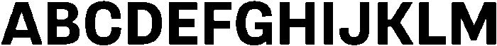 Berna Bold otf (700) Font UPPERCASE