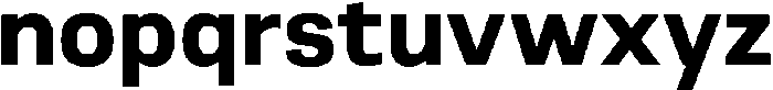 Berna Bold otf (700) Font LOWERCASE