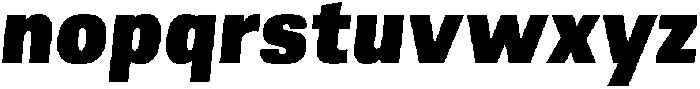 Berna Condensed Black Italic otf (900) Font LOWERCASE