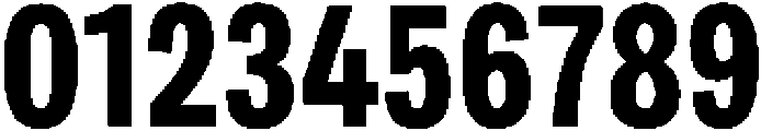 Berna Condensed Bold otf (700) Font OTHER CHARS